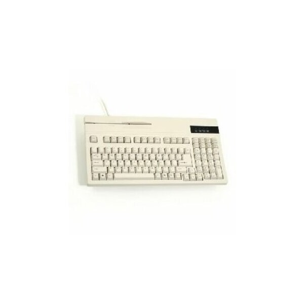 Unitech America Beige, Ps/2 & At, 104 Keys Keyboard, Dual Track Msr, 21